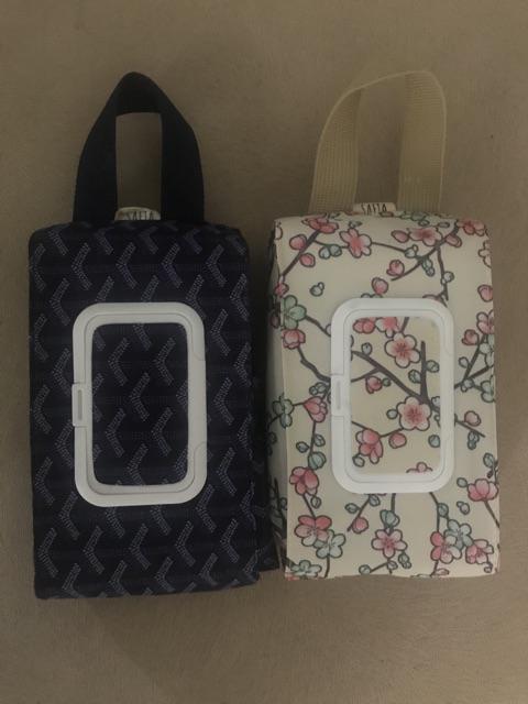 Tempat Tissue Basah Dan Kering 2in1 3in1 4in1 Bunga Krem