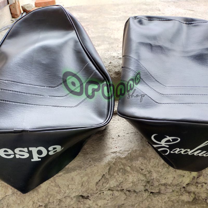 satu set kulit jok motor Vespa ps exclusive