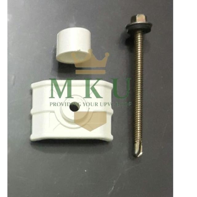 ۞ Weather Seal Atap uPVC - (Isi 20 Set) Weatherseal Roofseal ➪