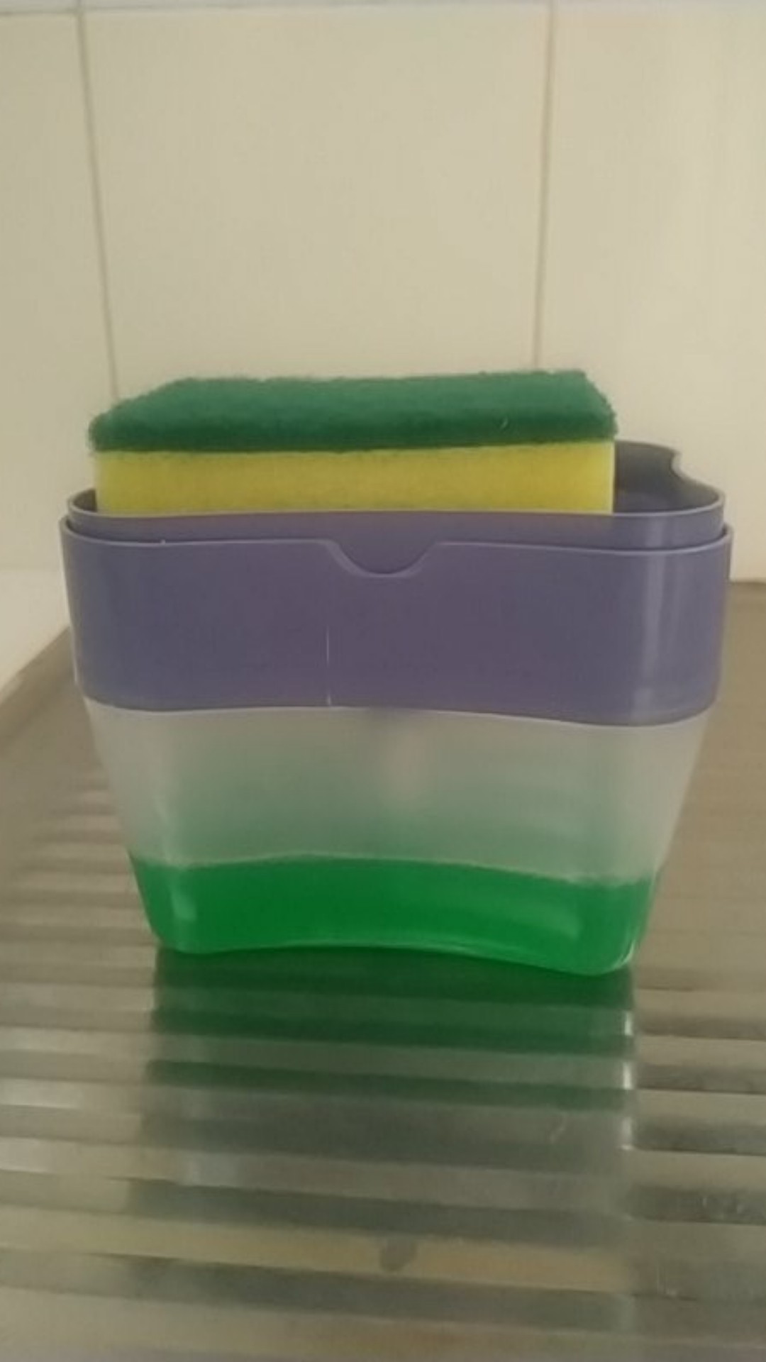 Tempat Sabun Cuci Piring - Soap Pump Sponge Candy - Dispenser Sabun