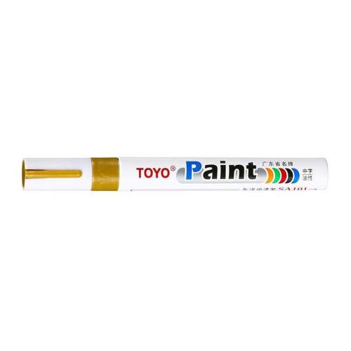 Spidol Ban Mobil Motor Toyo Paint Marker Original Warna Gold