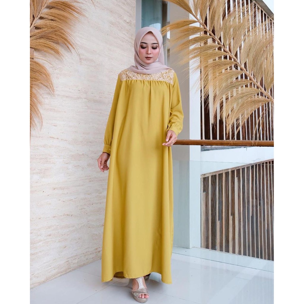 Zalima dress / DRESS WANITA MUSLIMAH / DRESS KEKINIAN / BAJU KONDANGAN - DRESS