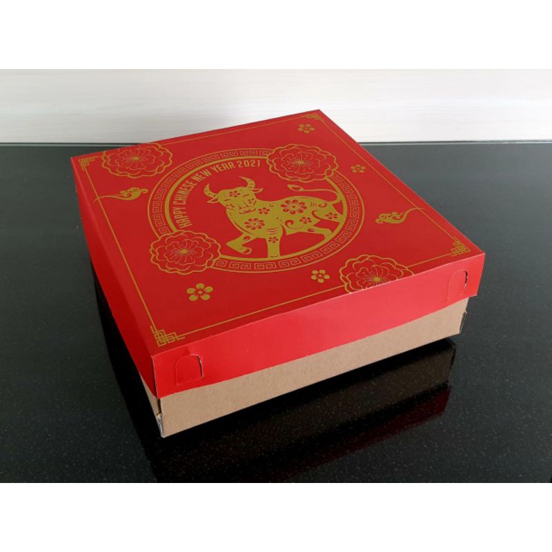

Cake Box Imlek (Uk. 22x22x7 cm)