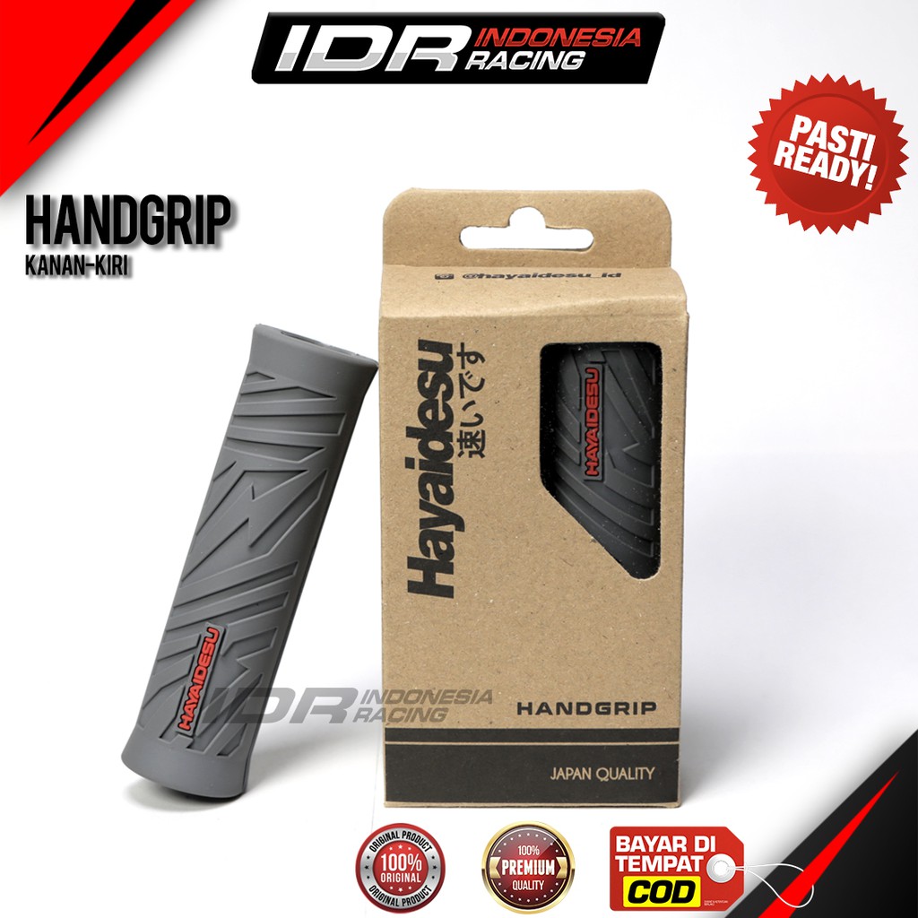 Handfat Handgrip Grip Hayaidesu Storm Stang Sarung Gas Universal Original Nmax Pcx Adv Vario Aerox Xmax Beat Scoopy Mio