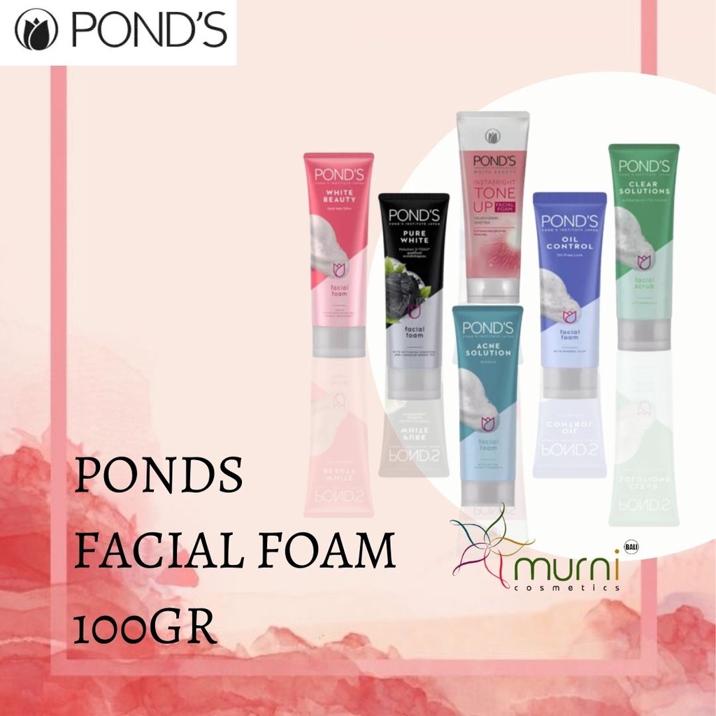 POND'S FACIAL FOAM 100GR