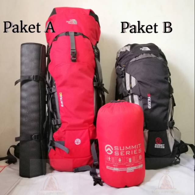 the north face 45l backpack