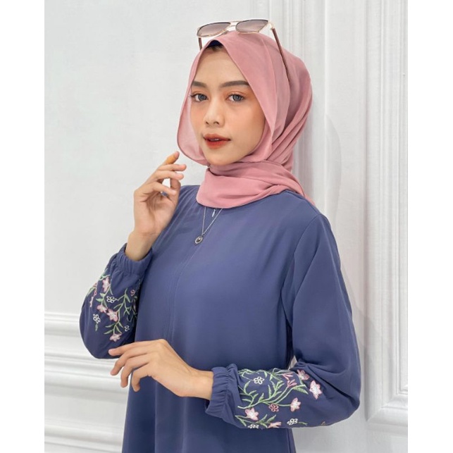 GAMIS MELAYU ZALINA BORDIR || gamis Malaysia || gamis couple || gamis ini cocok untuk perkumpulan ac