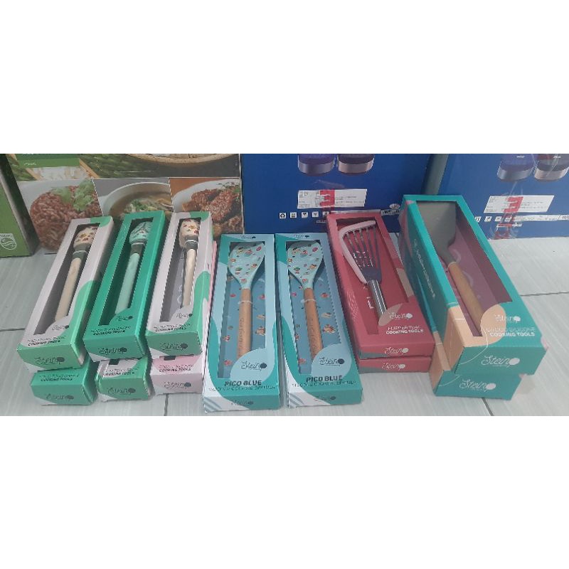 SUTIL SPATULA STEIN ORIGINAL CHOCO / SOUP / DUO CANDI / FLIPPER / FOOD TONG / PICO / SUTIL  MAXI