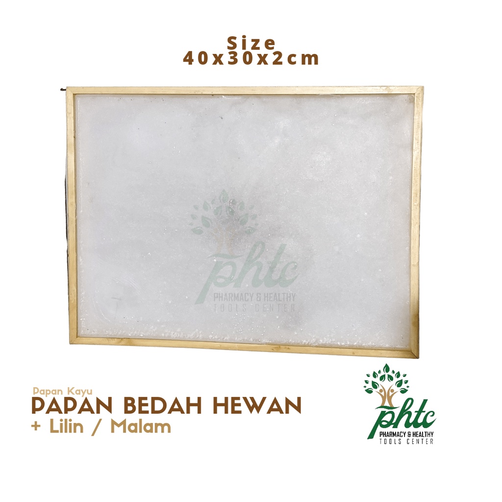 Papan Bedah Dengan Lilin l Tempat Bedah Hewan Untuk Praktikum 40x30cm Ketebalan 2cm