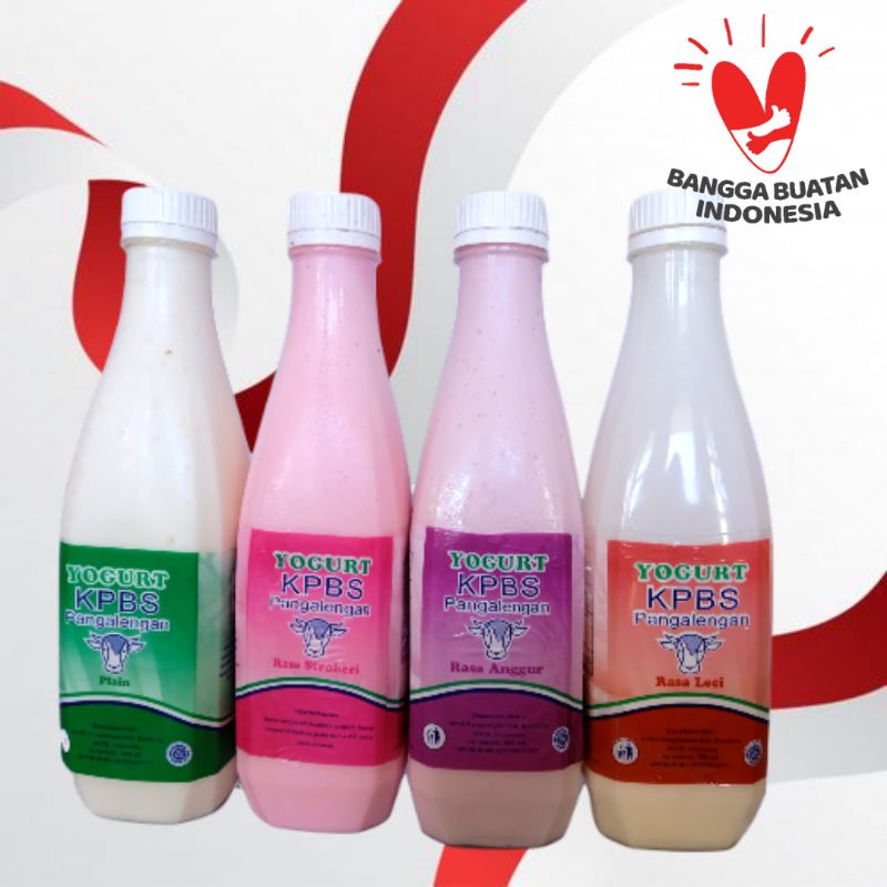 

Set Yoghurt Plain Kental & Varian Rasa KPBS Pangalengan