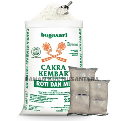 

TEPUNG TERIGU CAKRA KEMBAR KEMASAN REPACK 500gr