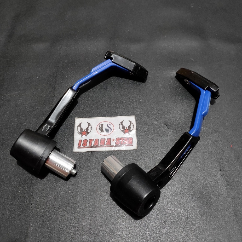 Proguard Handguard Robot Pelindung Tangan Stang Rem Universal BLUE