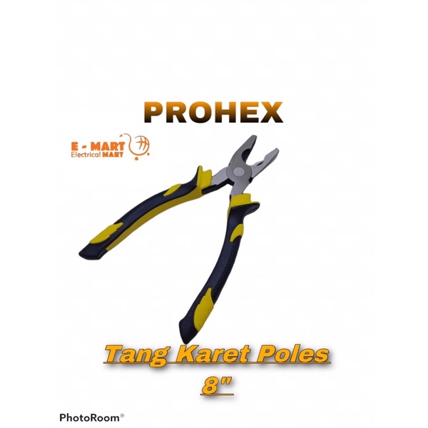 PROHEX Tang Karet Poles Kombinasi 8”