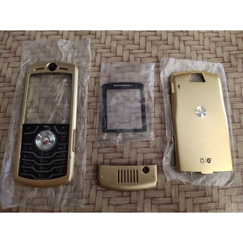 HOUSING/CASING MOTOROLA L7 GOLD EDITION
