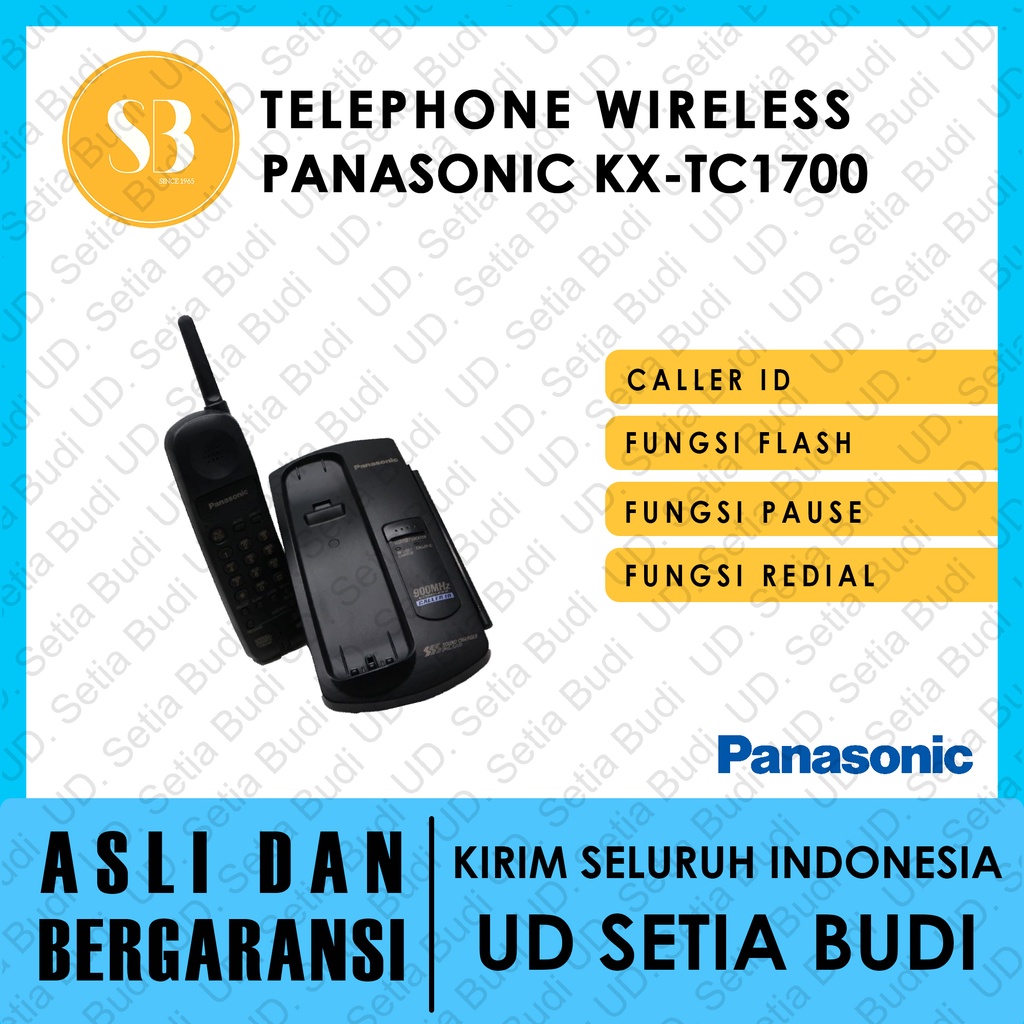 Cordless Telephone / Telephone Wireless Panasonic KX-TC1700