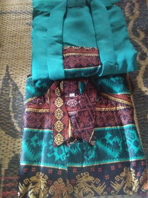 Wou Batik Lilit Yasmin Maura Couple - Sania Ruffle Batik Couple Ori Ndoro Jowi Dnt Garansi - Ks010