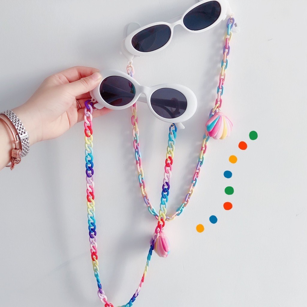 Tali Rantai Masker Pastel 70 cm