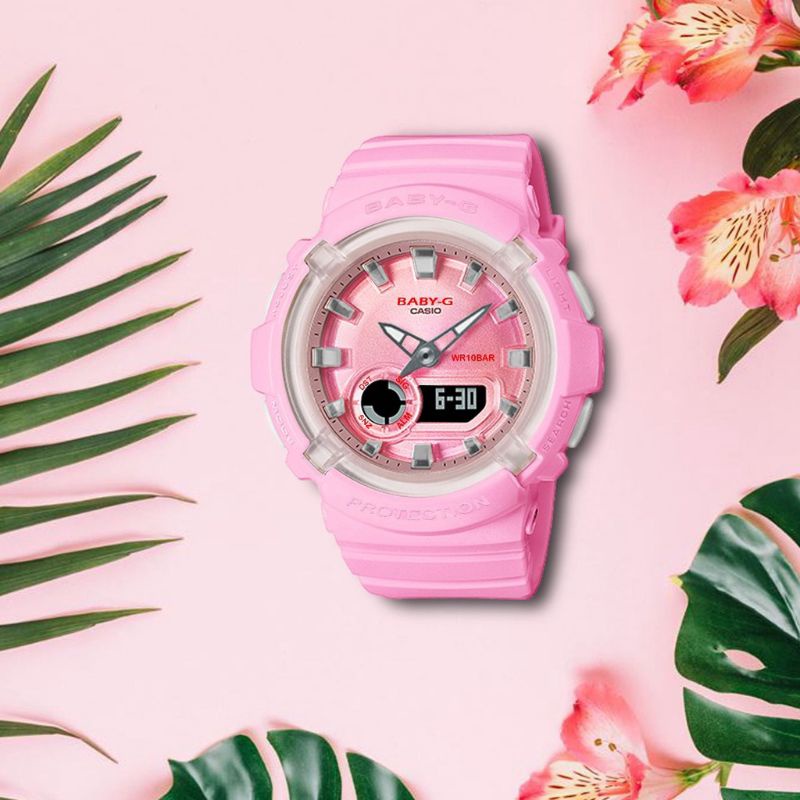 TERBARU MURAH COD  JAM TANGAN ANAK PEREMPUAN / CEWEK /  WANITA CASIO BABY-G DUAL TIME