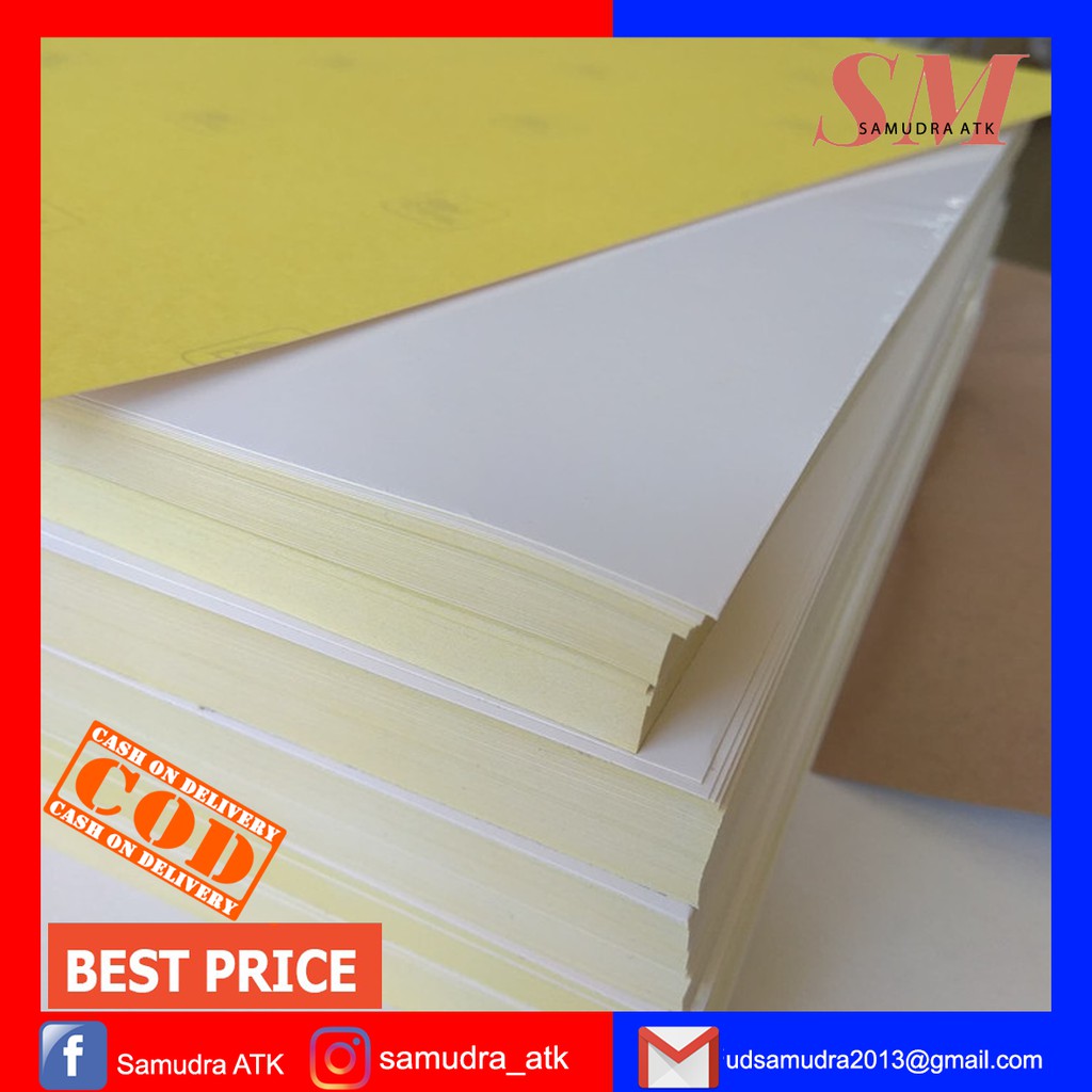 

KERTAS STIKER CAMEL FOLIO ISI 100- SAMUDRA ATK