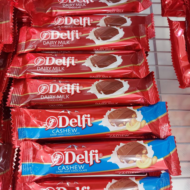 delfi cokelat daily milk &amp; cashew 27gr