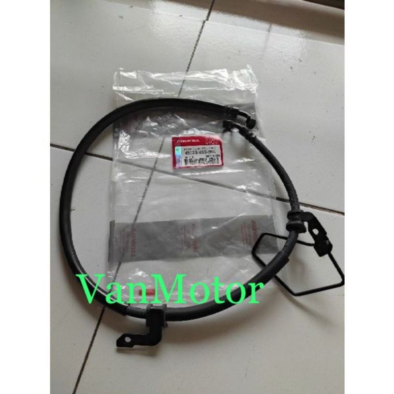 SELANG KABEL REM DEPAN MX MIO VARIO BEAT SCOOPY KARBU Fi BEAT POP STREET ESP VARIO 125 150 SUPRA REVO BLADE VEGA JUPITER SMASH SHOGUN SATRIA FU 2TAK NINJA HONDA BISA UNTUK SEMUA MOTOR KECUALI KLX CRF WR