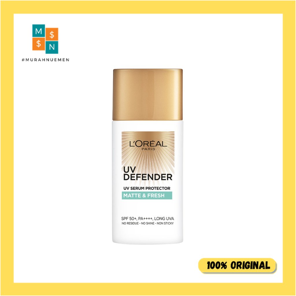 L'Oreal Loreal UV Defender Bright &amp; Clear / Correct &amp; Protect / Matte &amp; Fresh / Moist &amp; Fresh Sunscreen 15 ml 50 ml