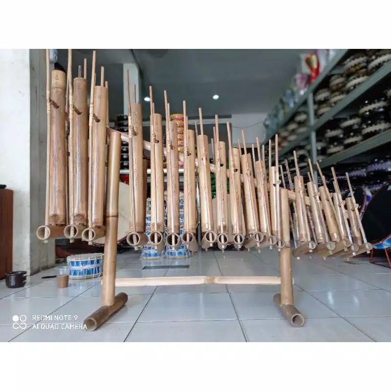 Angklung 18 Nada / Angklung Bambu 18 Nada