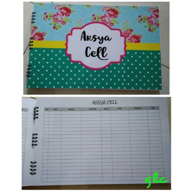 Buku rekap ppob atau counter pulsa