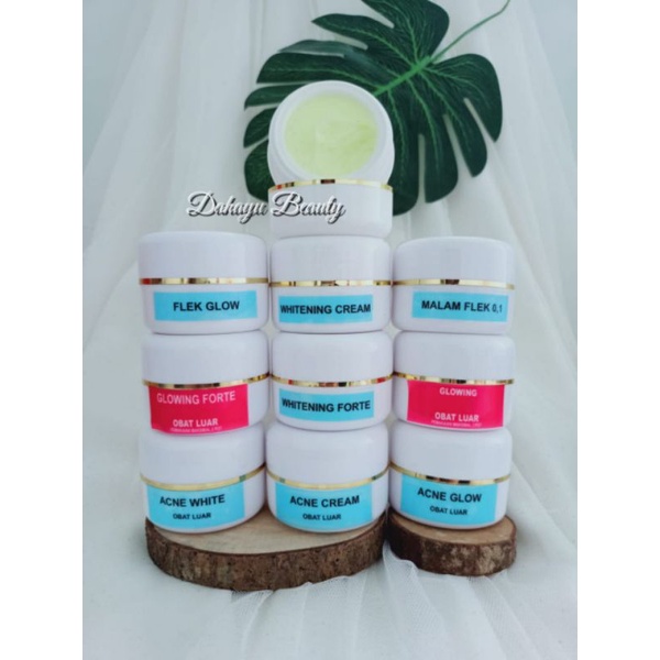 CREAM MALAM GLOWING WHITENING / NIGHT CREAM (KODE CANTIK)