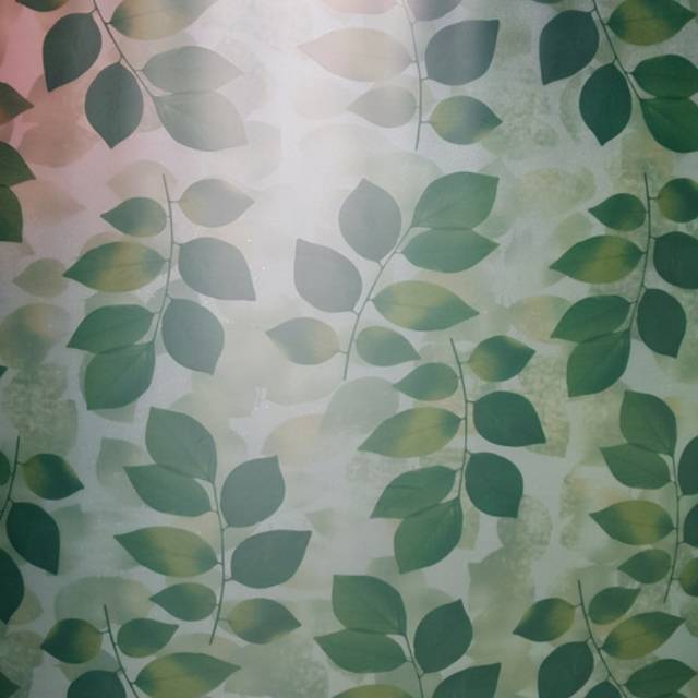 Fiber penutup pagar plastik pp daun tinggi 1m