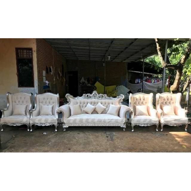 Kursi sofa pengantin mebel jepara