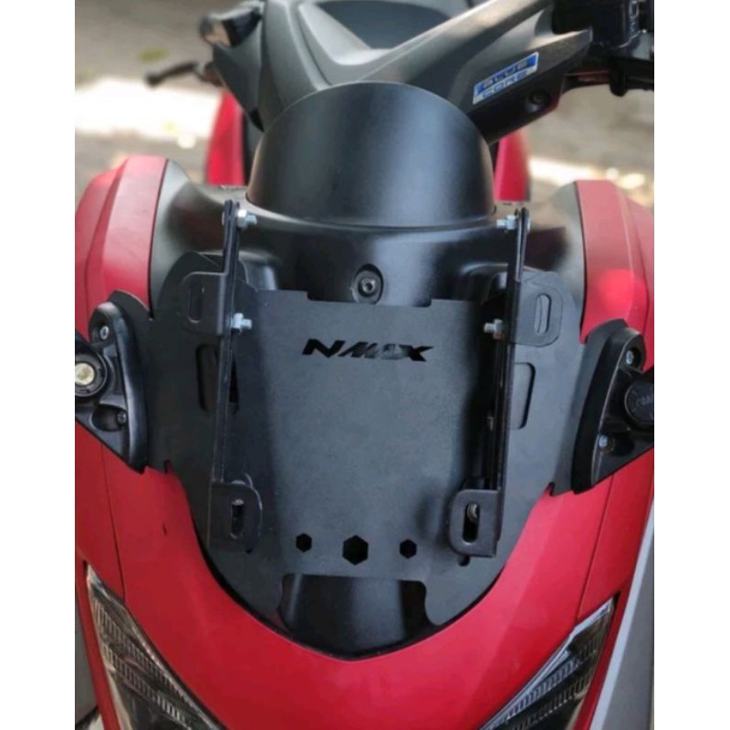 Breket serpo Batman nmax new dan nmax old plus pion R 25 tangkai pendek kaca biru