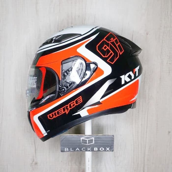 KYT Vendetta 2 Xavi Vierge Black Red Fluo