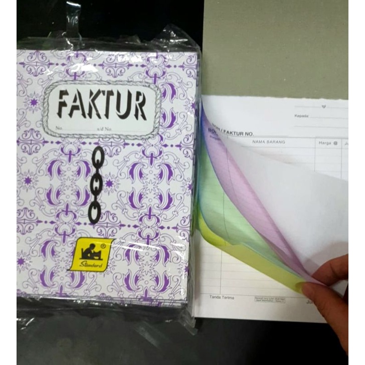 

Bon Faktur Rangkap 4 Besar R4B Standard 1 lusin