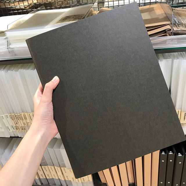 

Muji A4 Paper Binder (BLACK)