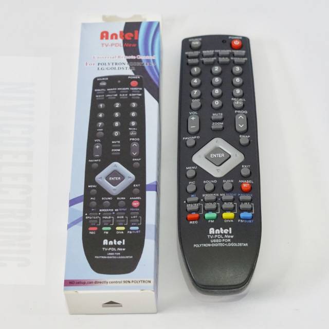 Remot TV ANTEL TV PDL POLY DIGI LG GOLDSTAR