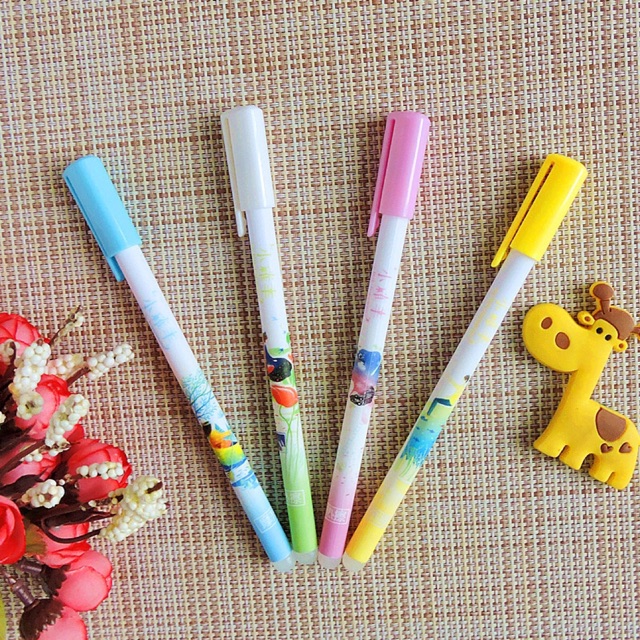

NY Store Grosir 1kg162 Pena Nature Tinta Bisa diHapus Pemandangan Alam Pulpen Erasable Pen ATK