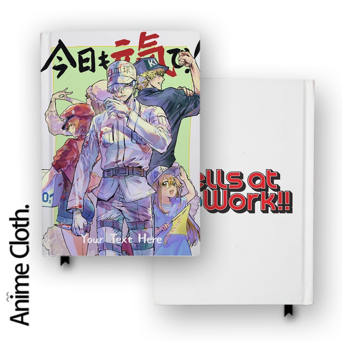 

Buku Catatan Notebook Cells At Work 1 Custom Agenda Diary Hardcover