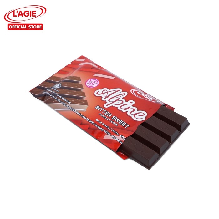 

COKELAT- LAGIE COKLAT PAHIT MANIS ALPINE BITTER SWEET 3X60GR -COKELAT.