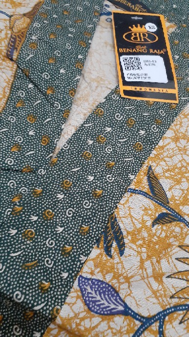 Benang Raja Atasan Batik Wanita Lengan Panjang Ukuran M L Xl