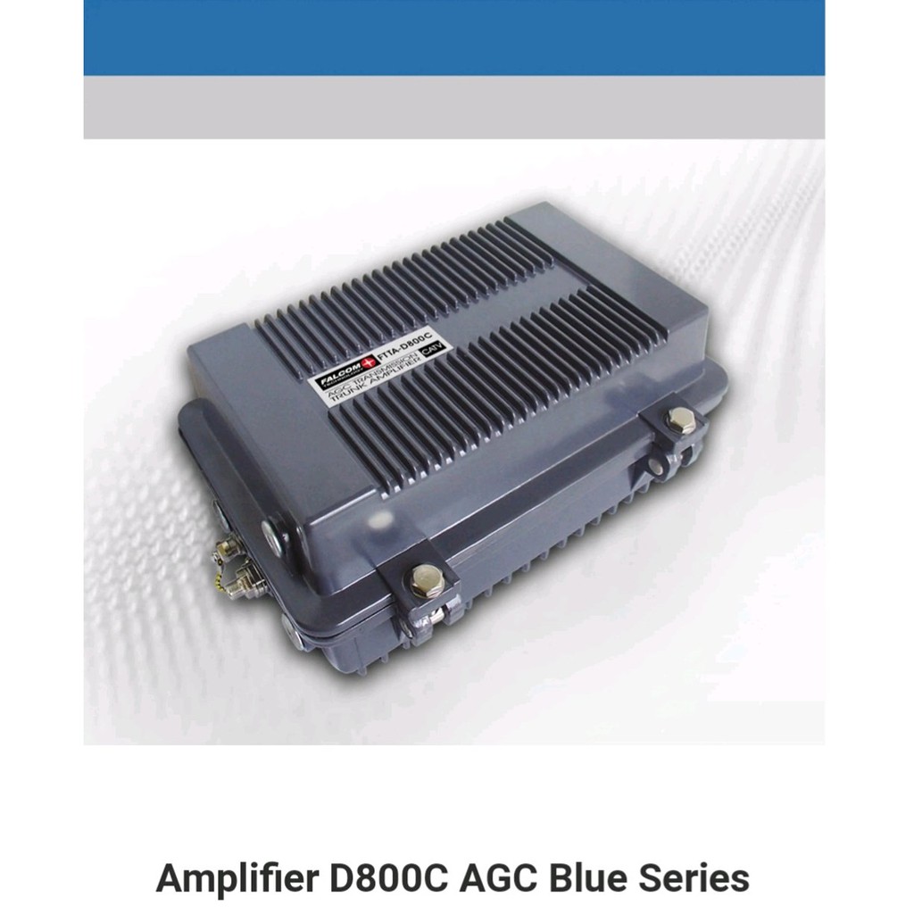 AMPLIFIER CATV FALCOM D800C AGC Limited