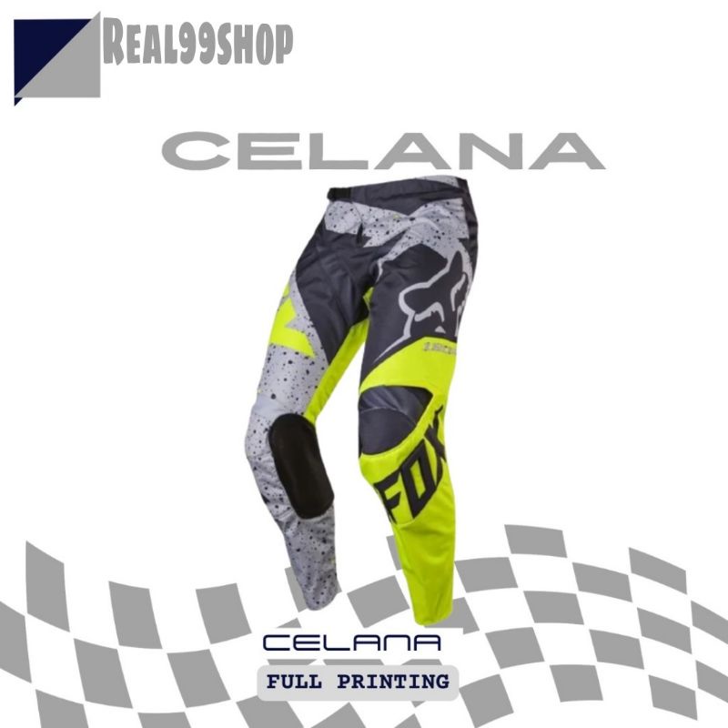 Celana Cross Trail Full Printing sublim Motocross Pants Adventure