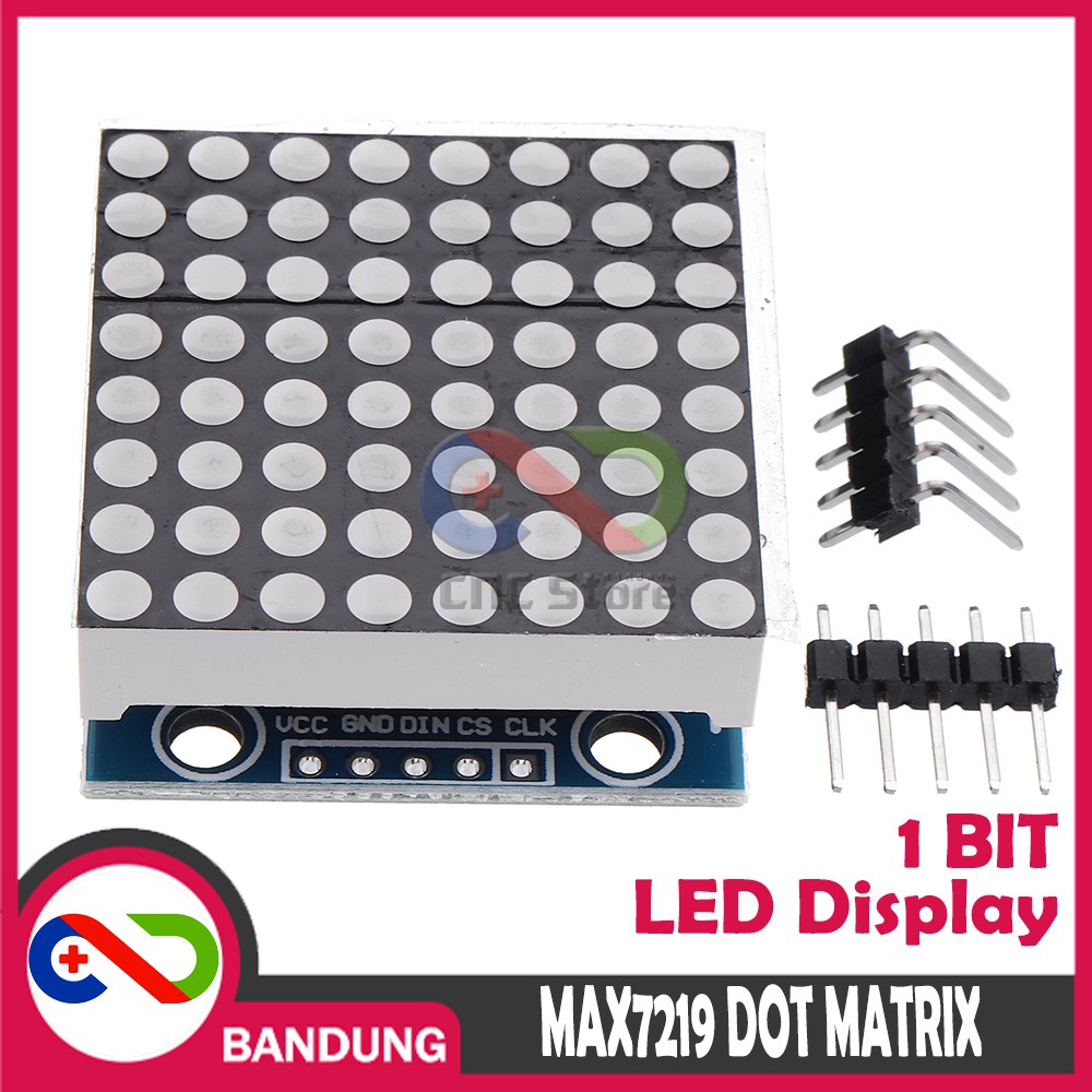 MAX7219 MAX 7219 8x8 LED DOT MATRIX DISPLAY MODULE