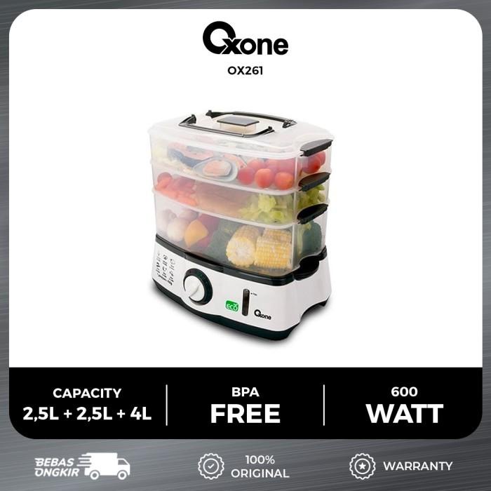 Panci Oxone Ox261Steamer Penghangat Kukusan Makanan Eco Food Premium