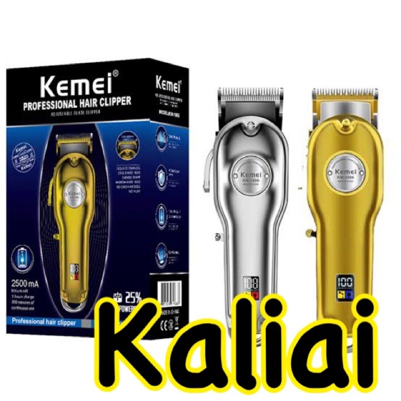 Alat Mesin Cukur Rambut Kemei-km 1986 Hair Clipper Trimmer Electric