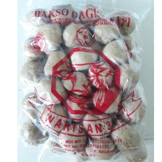 

BAKSO SAPI WARISAN AB ISI 50