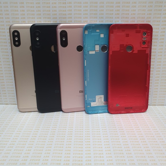 Backdoor Back Casing Tutup Belakang Housing Xiaomi Redmi 6 Pro ORI