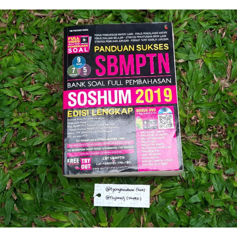 Bank Soal SBMPTN 2019