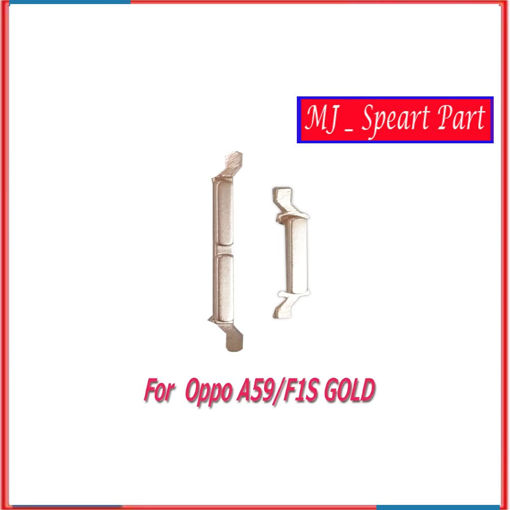 KEYPAD BUTTON ON OFF PLUS VOLUME OPPO A59 - F1S - GOLD