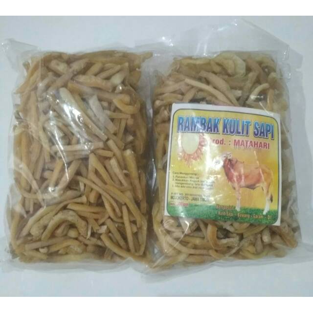 

Rambak Kulit Sapi Asli